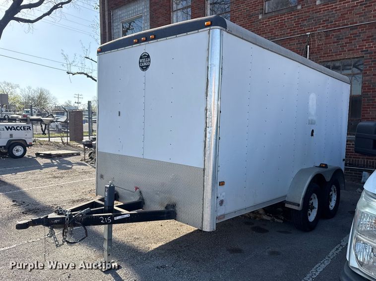 1996 Wells Cargo enclosed cargo trailer - FB8681