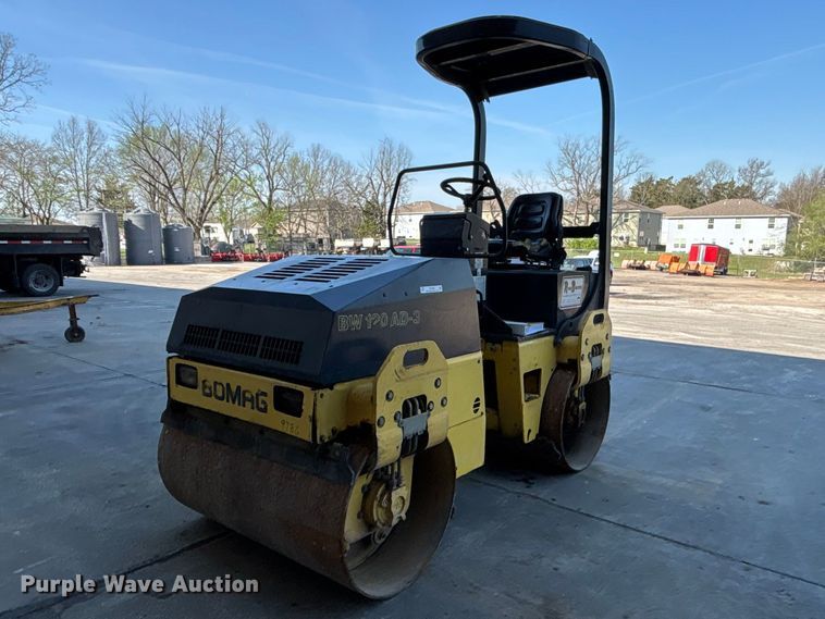 2004 Bomag BW-120 AD-3 double drum vibratory roller - FC4562