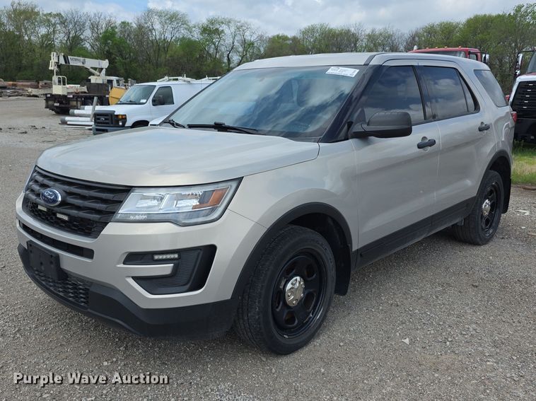 2017 Ford Explorer Police Interceptor SUV - FI0982
