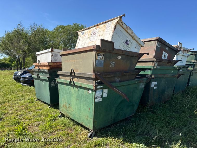 (4) dumpsters - MX9081