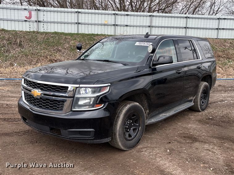 2017 Chevrolet Tahoe Police SUV - YA2635