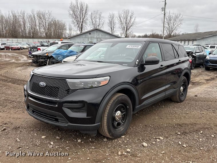 2020 Ford Explorer Police Interceptor Hybrid SUV - YA2963