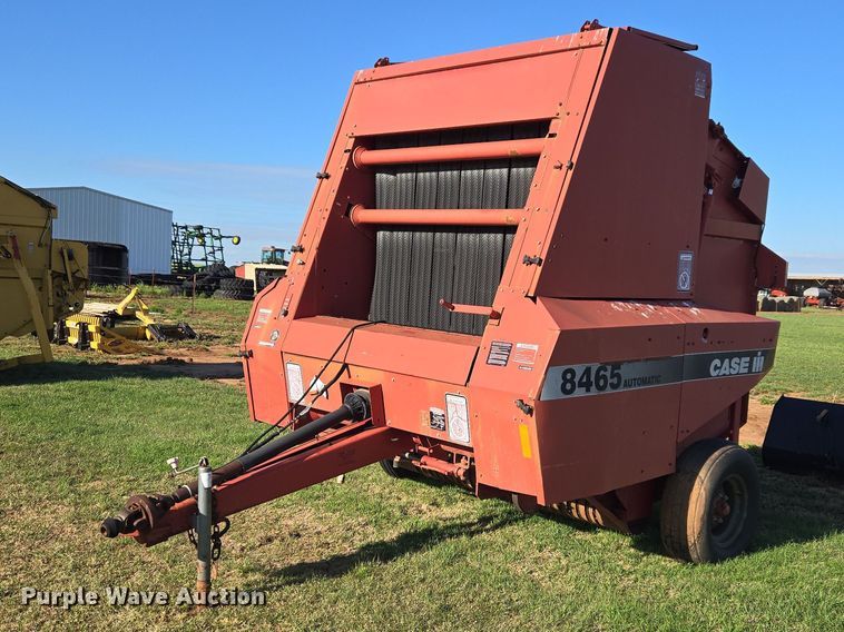 Case 8465A round baler - ET5171