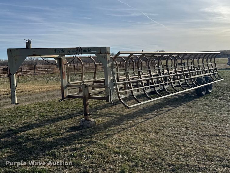 Pride of the prairie hay bale trailer - FB7127