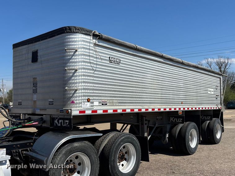 2018 Kruz RFA28-DW-AF end dump trailer - EA4733