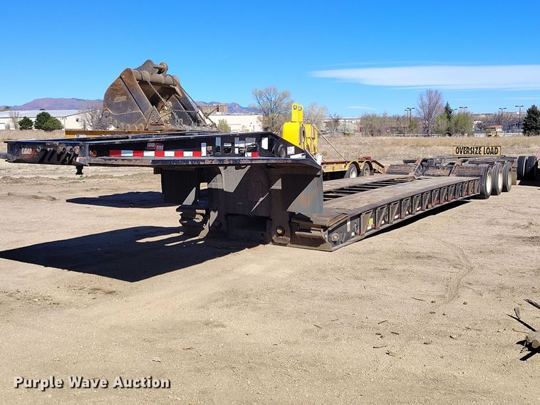 2014 Load King 503/604 DDMB lowboy equipment trailer - EC8985