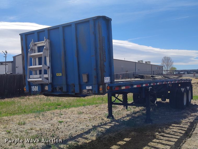 1994 Trailmoblie F71T-6UAD flatbed trailer - ED0016