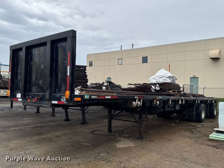 2006 Transcraft TL-2000N W2 flatbed trailer - EF2458