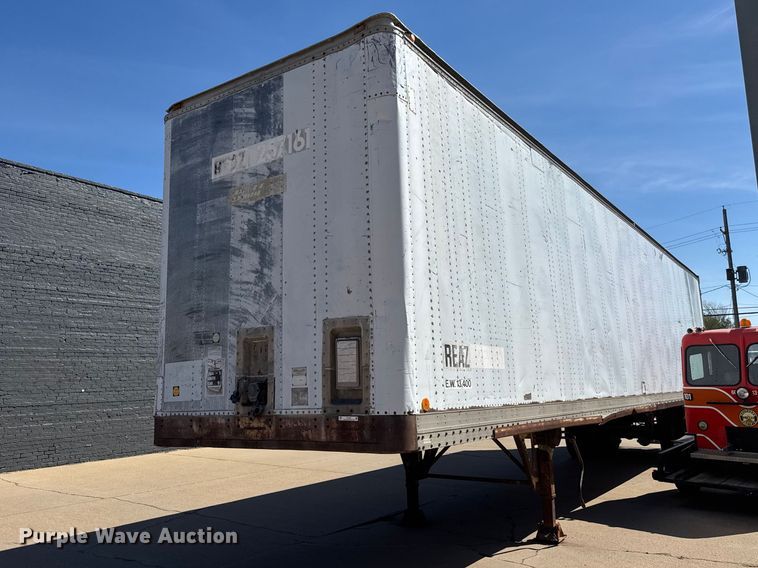 1980 Budd YF25400A62 dry van trailer - ET1897