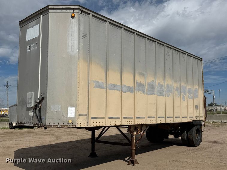 1981 Monon XP 65 dry van trailer - ET1971