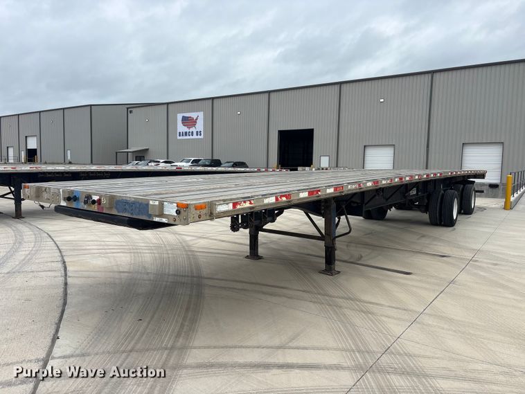 2008 Transcraft Eagle II W2 flatbed trailer - EU0480