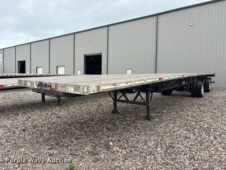 2008 Transcraft Eagle II W2 flatbed trailer - EU0482