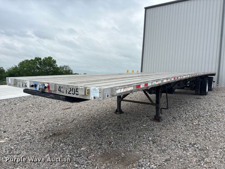 2008 Transcraft Eagle II W2 flatbed trailer - EU0485