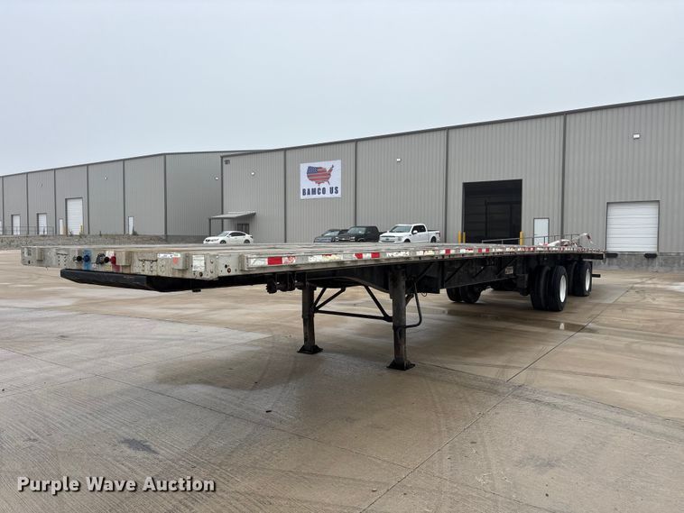 2008 Transcraft flatbed trailer - EU0487