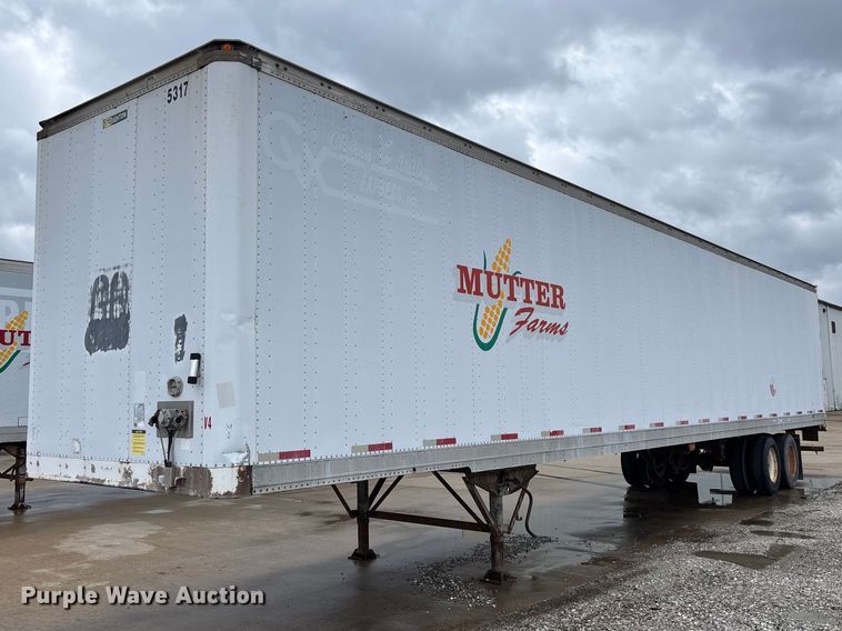 2001 Stoughton dry van trailer - FB3353