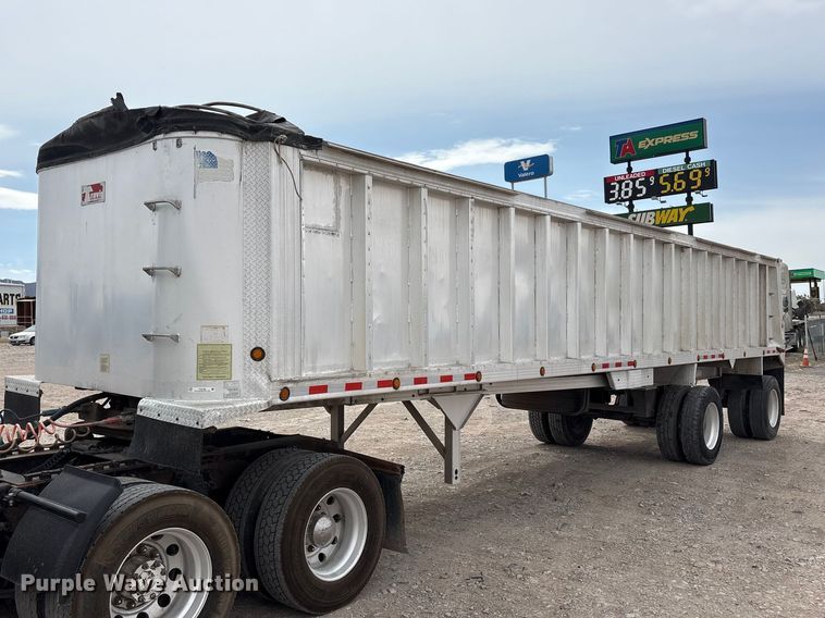 2003 Travis Body & Trailer Inc 39FT Travis T/102 end dump trailer - FC2198