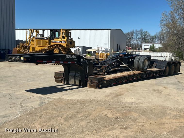 2006 Trail King  TK110HDG-533 lowboy equipment trailer - FC5357