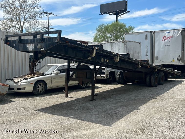 2000 Kiefer Industrial tilt-deck truss trailer - FC5384