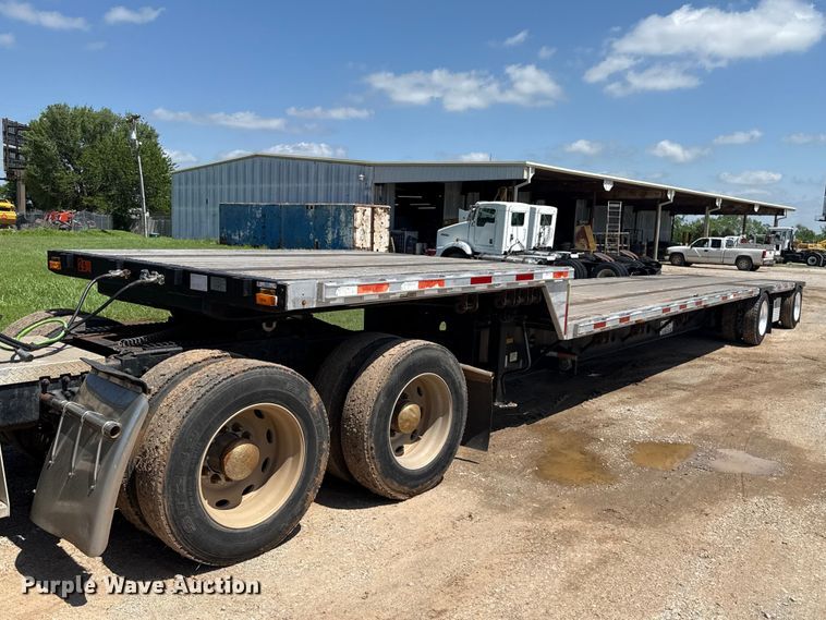 2000 Transcraft DTL-2000 drop deck trailer - NK9227