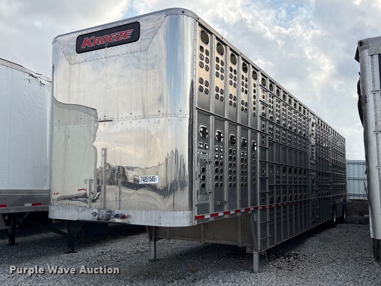 2023 Wilson PSDCL-402 livestock trailer - YA2728