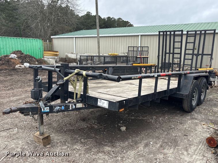 2007 Texas Bragg equipment trailer - DT2868