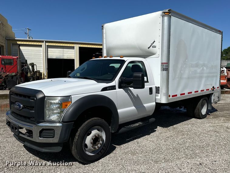 2014 Ford F450 Super Duty box truck - EA4837