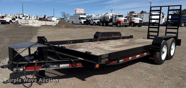 2015 Custom Heavy Haul by Lucon Inc. 7T182H8W equipment trailer - EG2111