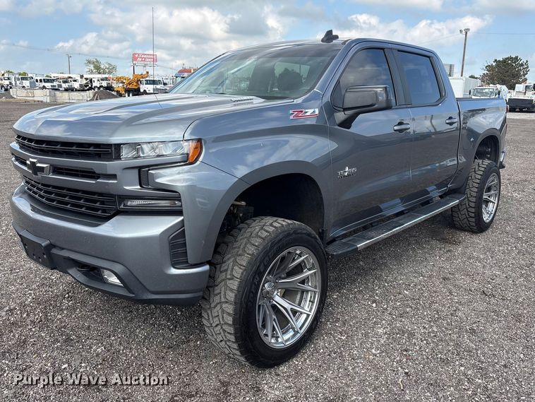 2020 Chevrolet Silverado Z71 Texas Edition Crew Cab pickup truck - EG8992