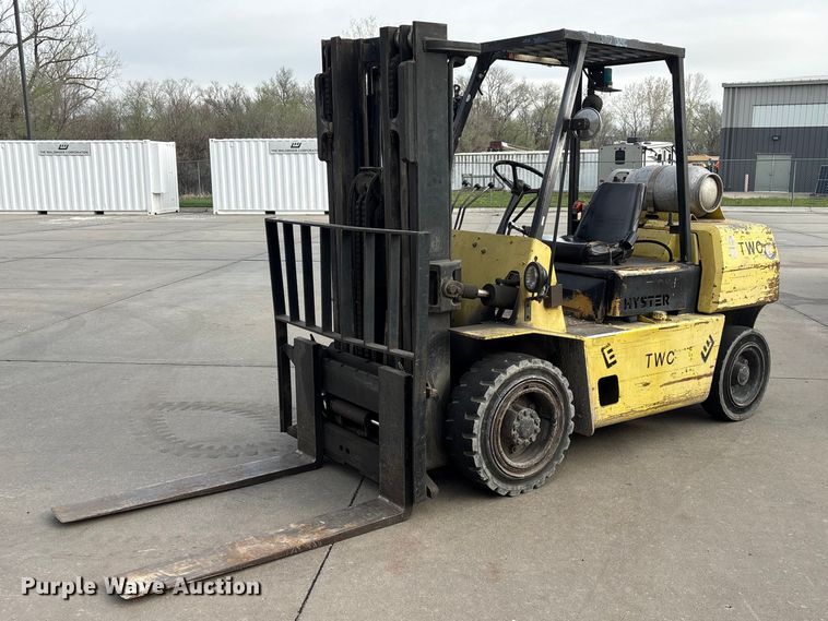 1987 Hyster H80XL forklift - EI5783