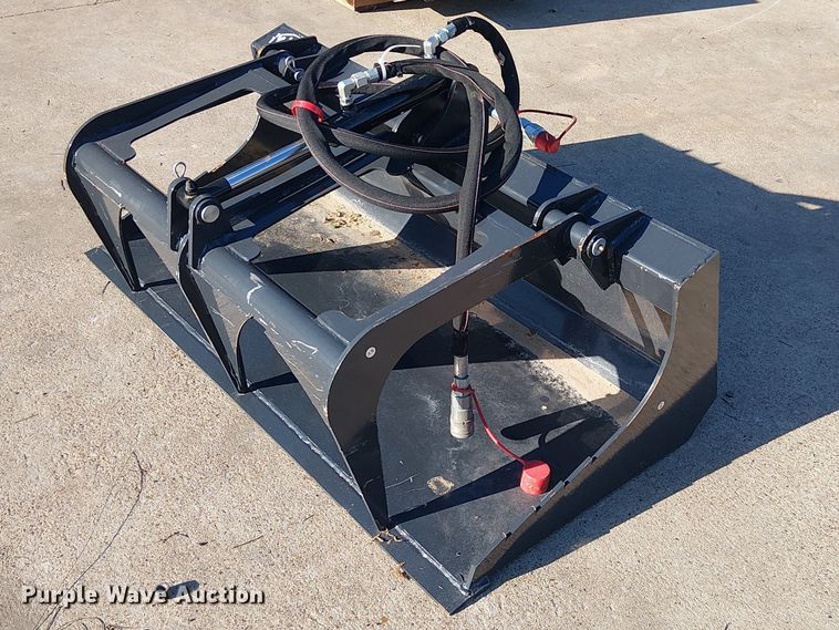 2025 Wolverine MSG-11-44W compact utility loader grapple bucket - ES8809
