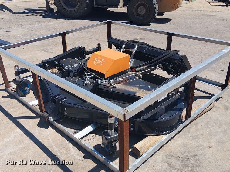 2024 Wolverine TBM-12-78W skid steer finish mower - ES8841