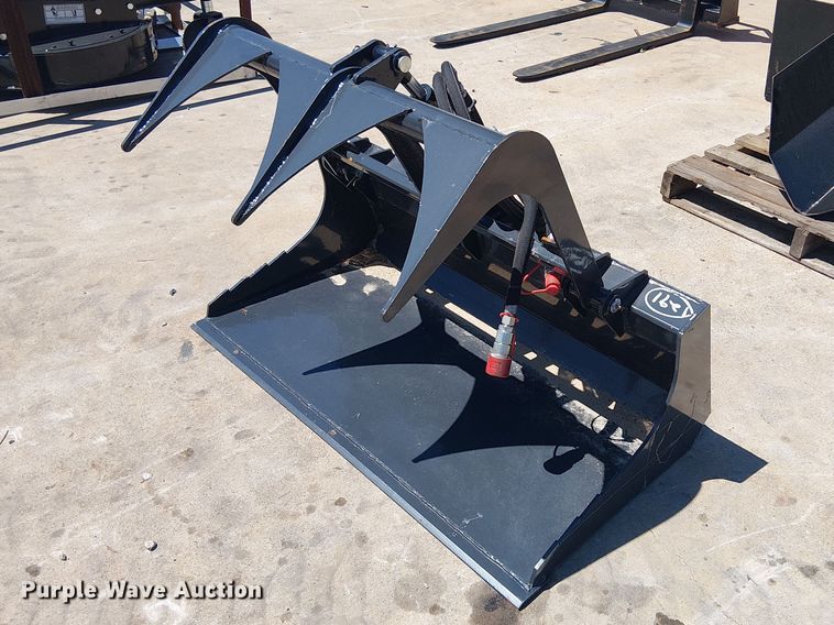 2025 Wolverine MSG-11-44W compact utility loader grapple bucket - ES8861