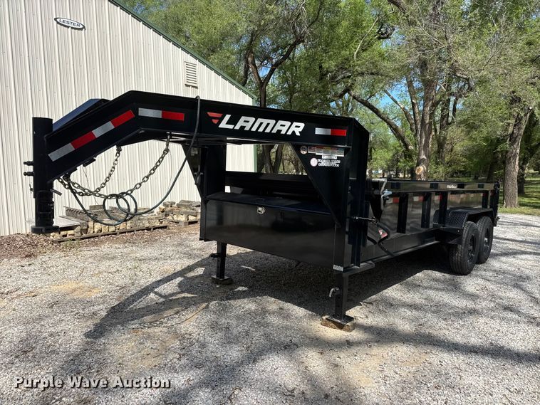 2020 Lamar DL831627 dump trailer - ET1936