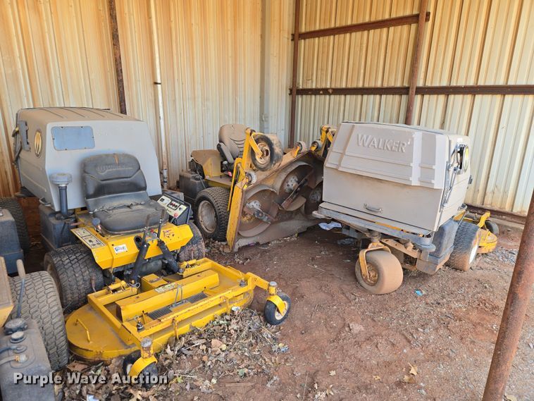 (4) Walker T27iT25iMH27I-16 ZTR mowers - ET5039