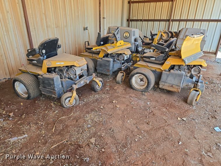 (3) Walker ZTR mowers - ET5041