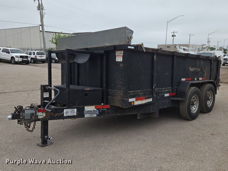 2017 Texas Pride dump trailer - ET5056