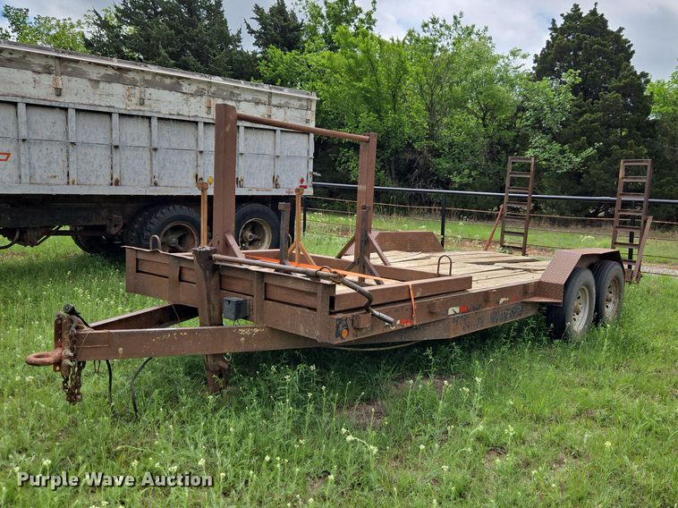 Shop built equipment trailer - ET5203