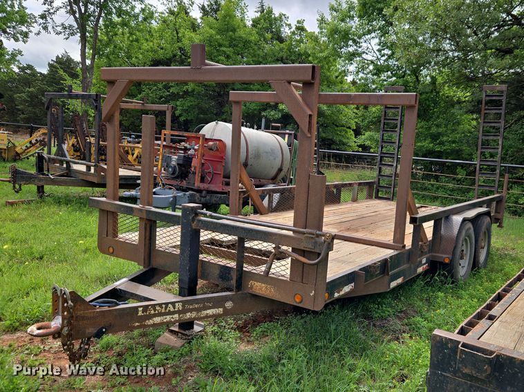 2008 Lamar equipment trailer - ET5209