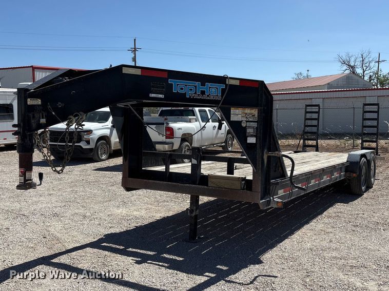 2014 Top Hat Industries EHGN24X7-14E-F equipment trailer - FC2242