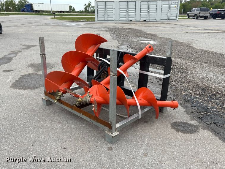 2026 STRV SV-AG42 skid steer auger - FG2991