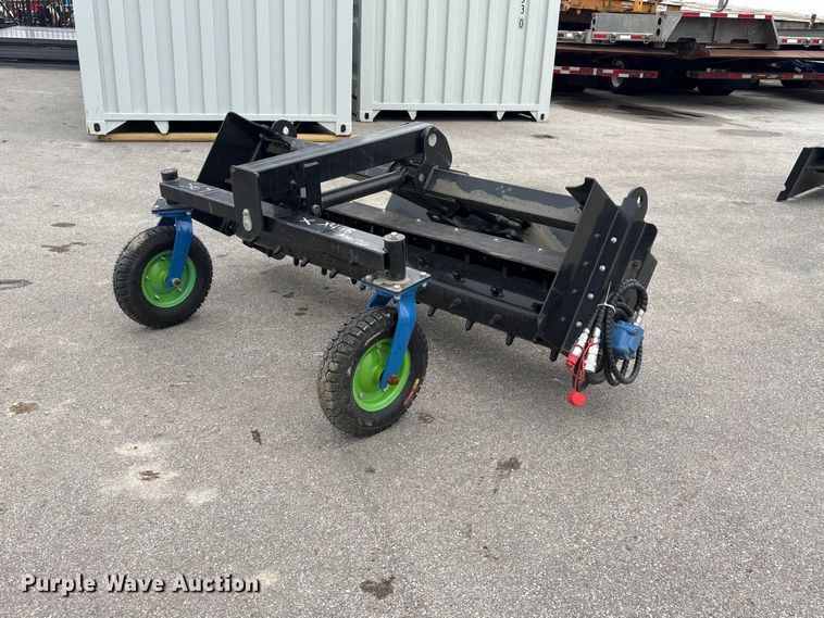 2026 Giyi PR71 skid steer power rake - FG2996