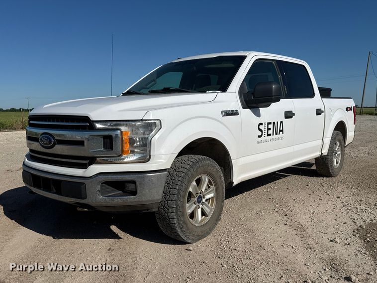 2018 Ford F150 Crew Cab pickup truck - MX9084