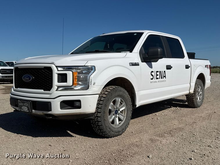 2018 Ford F150 Crew Cab pickup truck - MX9085