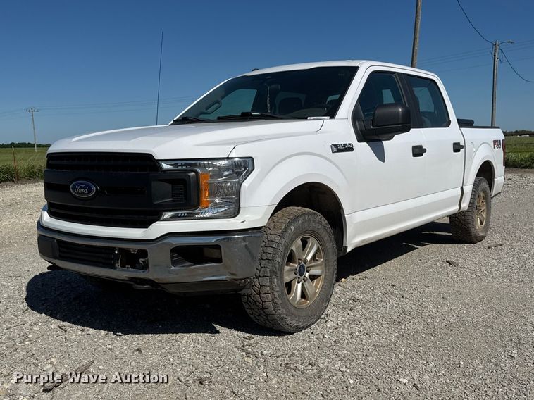 2019 Ford F150 Crew Cab pickup truck - MX9087
