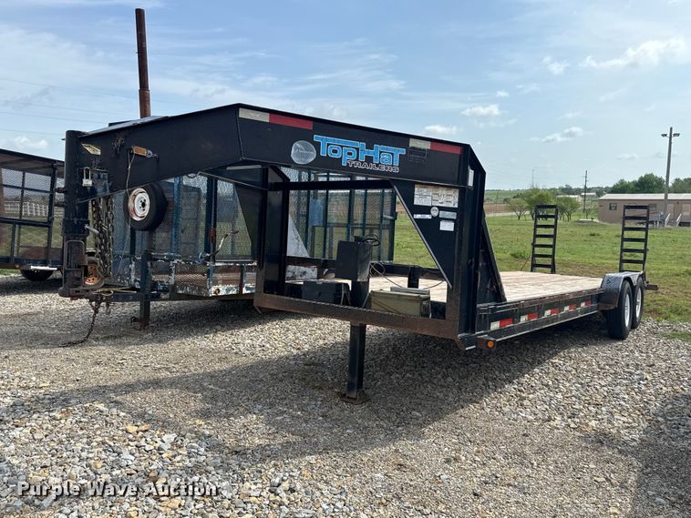 2014 Top Hat EHGN24X7-14E-F equipment trailer - NK9200