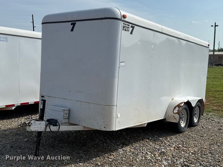 1998 S&H Cargo BH enclosed cargo trailer - NK9202