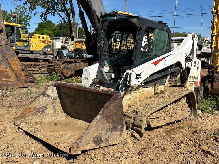2017 Bobcat T595 tracked skid steer loader - DT0141