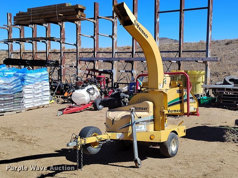 2007 Vermeer BC600XL wood chipper - DT0993