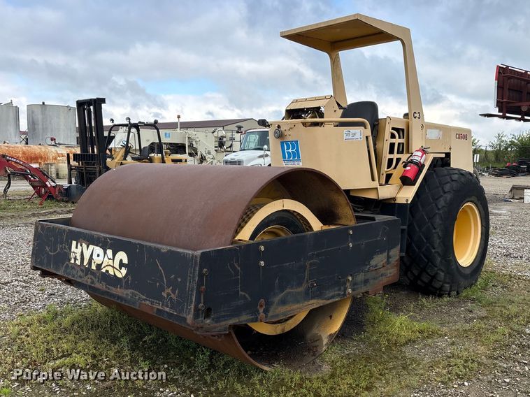 Hypac C850B single drum vibratory roller - DV4276