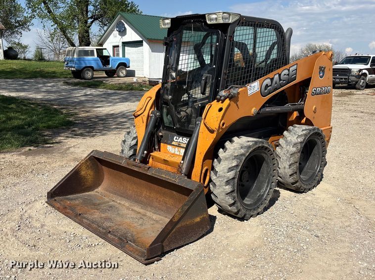 2014 Case SR210 skid steer loader - EA4820